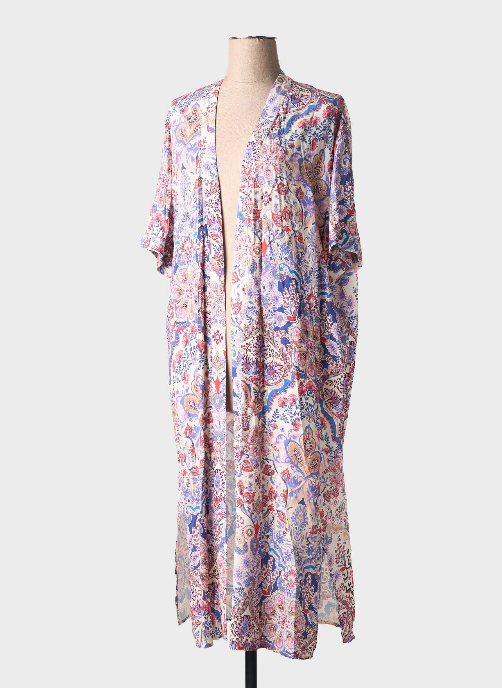 Kimono striukė fantazijos raštas violetinis LPB LES PETITES BOMBES  moteris