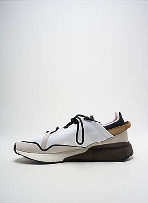Bėgimo bateliai apvalus mygtukas apvalus mygtukas baltas ADIDAS vyras