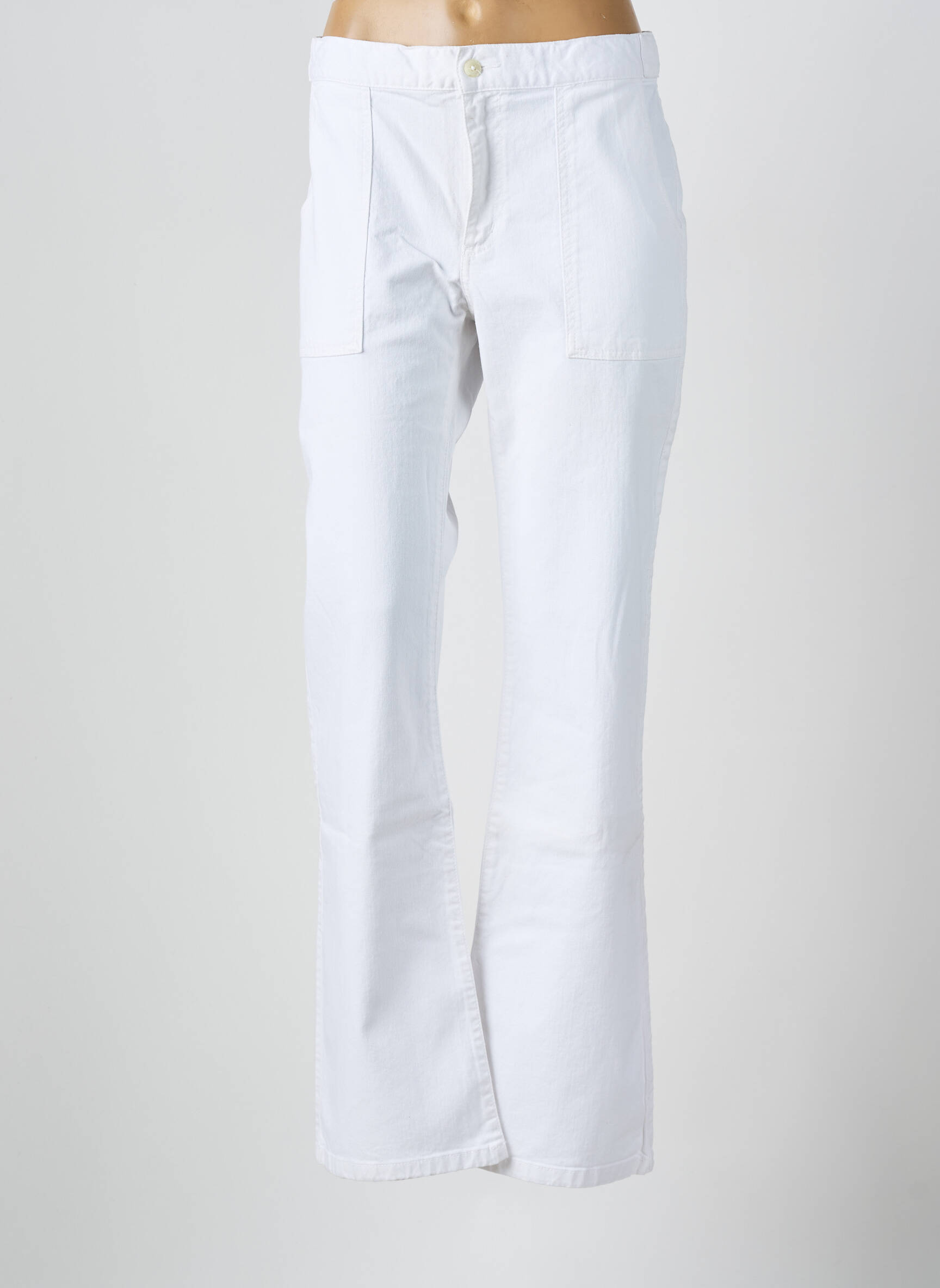 Bootcut džinsai normala dydis normala dydis baltas BENSIMON moteris