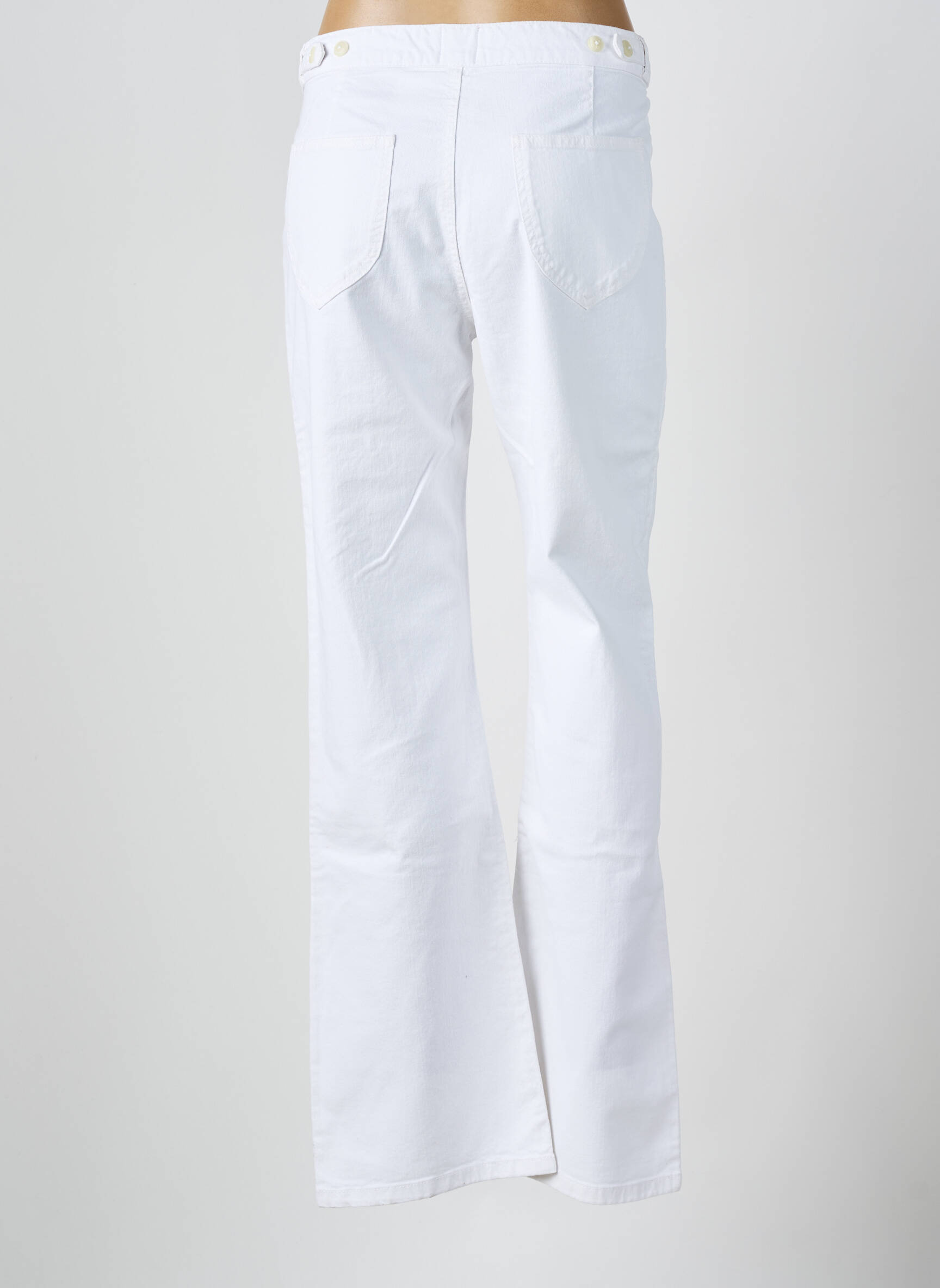 Bootcut džinsai normala dydis normala dydis baltas BENSIMON moteris