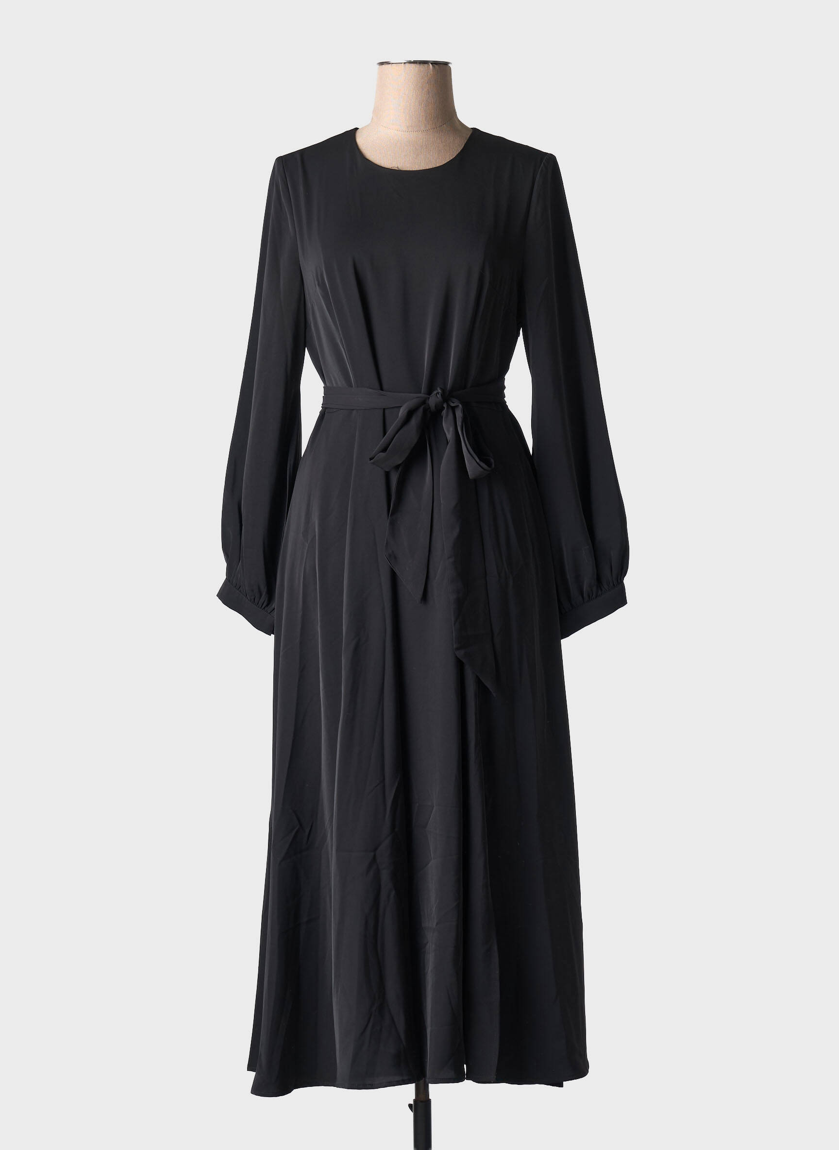 Ilga suknelė ilgos rankovės ilgos rankovės juodas ANONYME DESIGNERS moteris