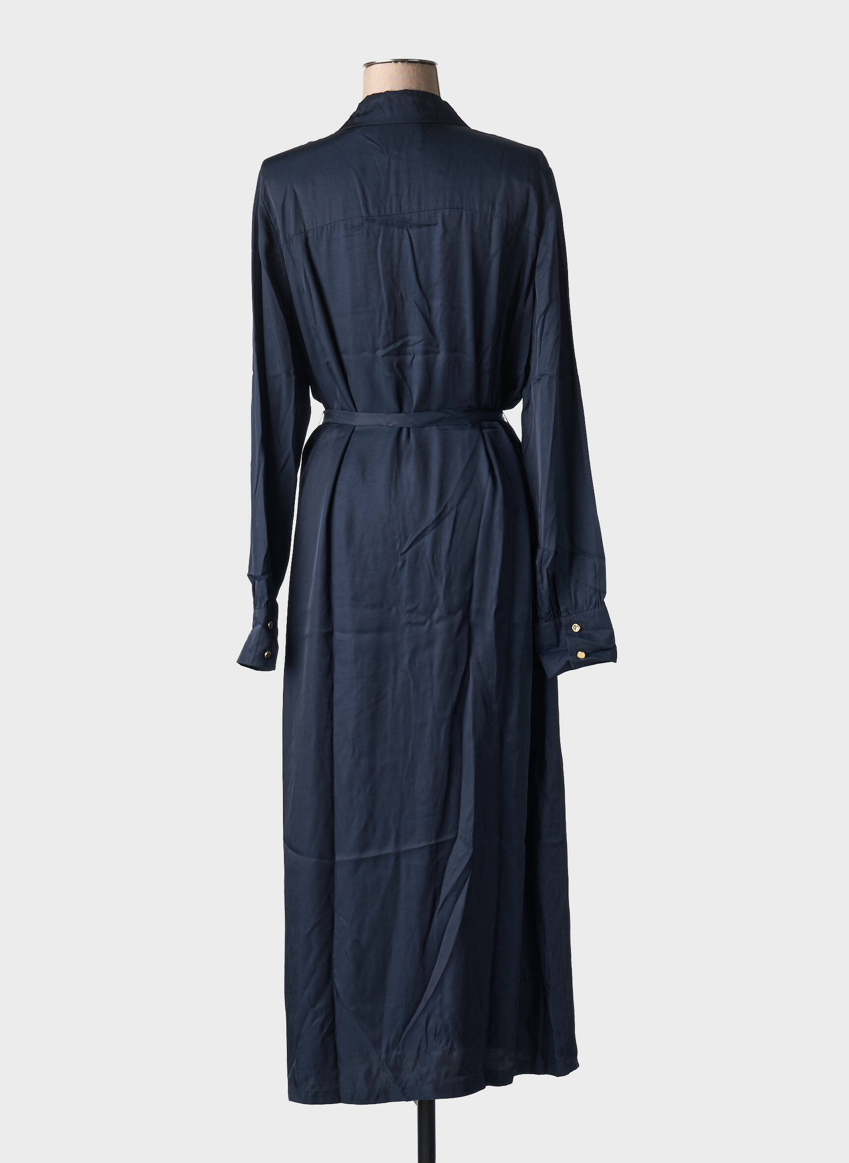 Ilga suknelė ilgos rankovės ilgos rankovės mėlyna SCOTCH & SODA moteris