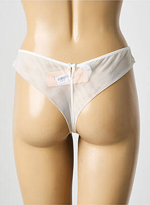 Tanga tamprumas baltas LISE CHARMEL moteris