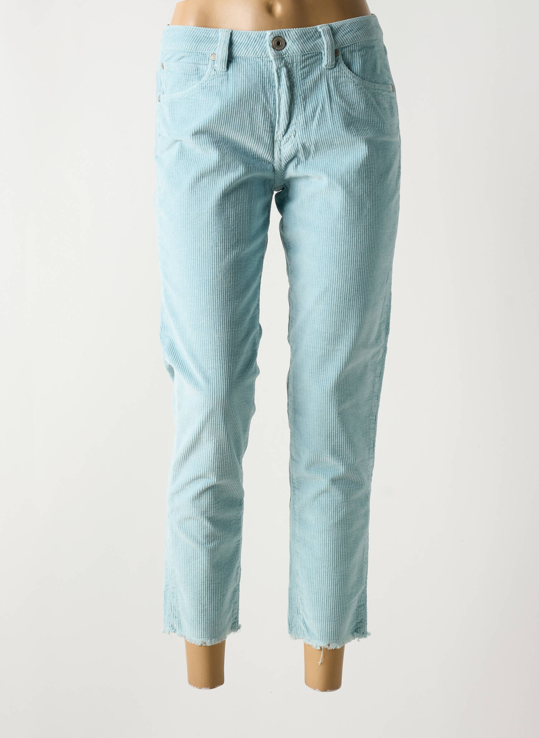 7/8 kelnės tamprumas normala dydis mėlyna DENIM STUDIO moteris