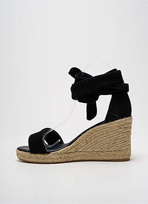 Espadrilės šnervių uždarymas kulnas nuo 7 iki 9 cm juodas FABIENNE CHAPOT moteris