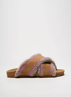 Mule/sabotai pado pėdos arkos plokščias kulnas iki 3 cm rožinė LAIDBACK LONDON moteris