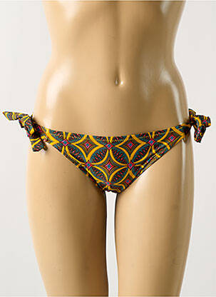 Maudymosi kelnaitės fantazijos raštas bikini geltona ANTIGEL moteris