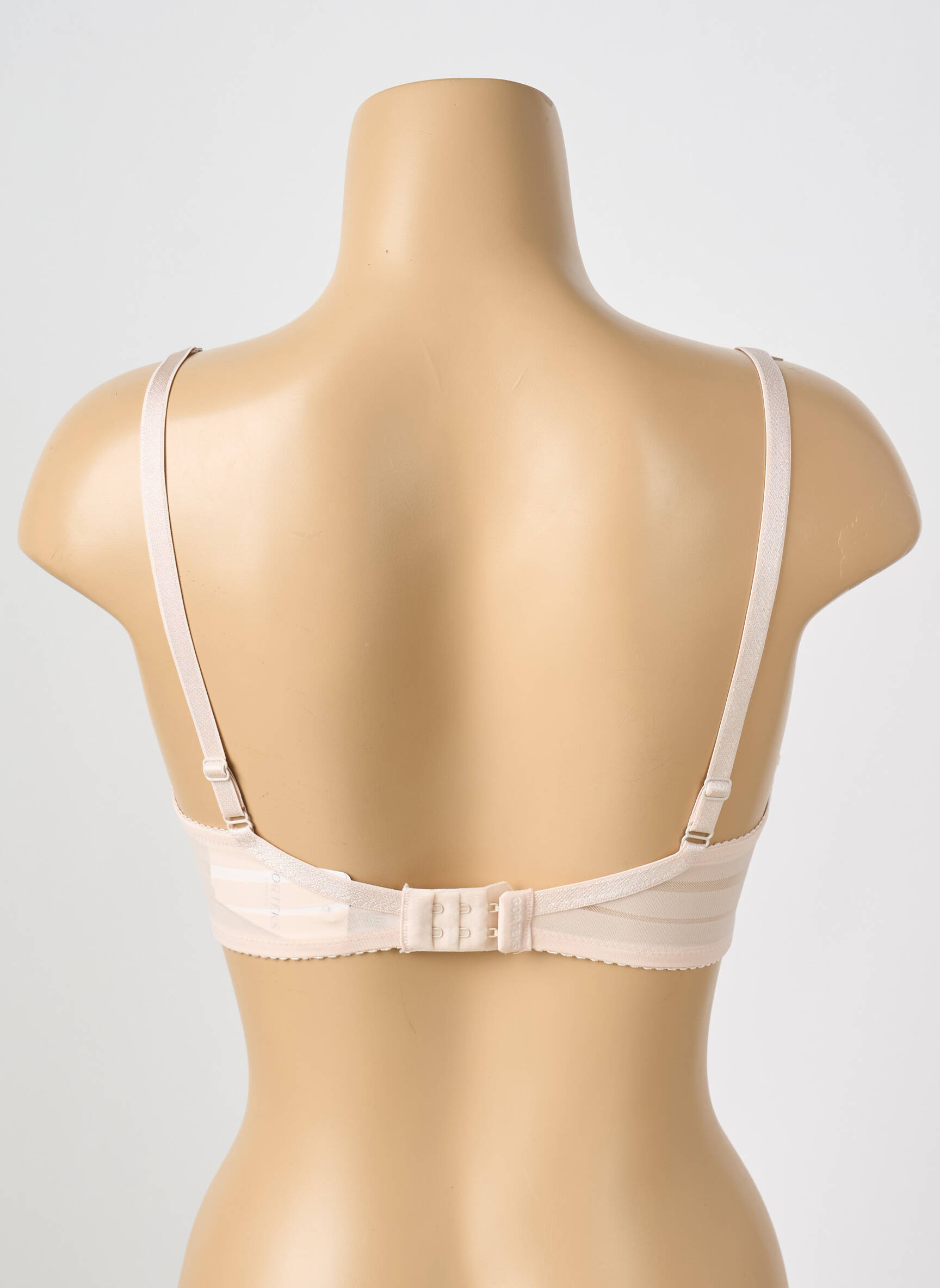 Liemenėlė push-up liemenėlė su aukštu palaikymu push-up liemenėlė su aukštu palaikymu rožinė GORTEKS moteris