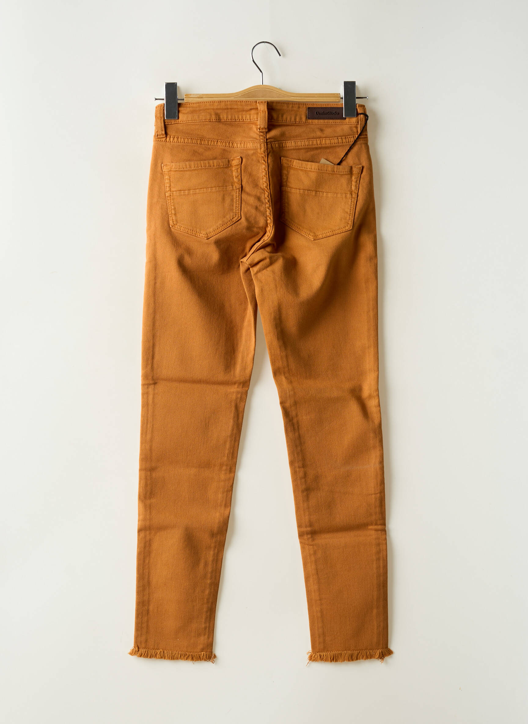 Lieknos džinsai tamprumas normala dydis oranžinė DENIM STUDIO moteris