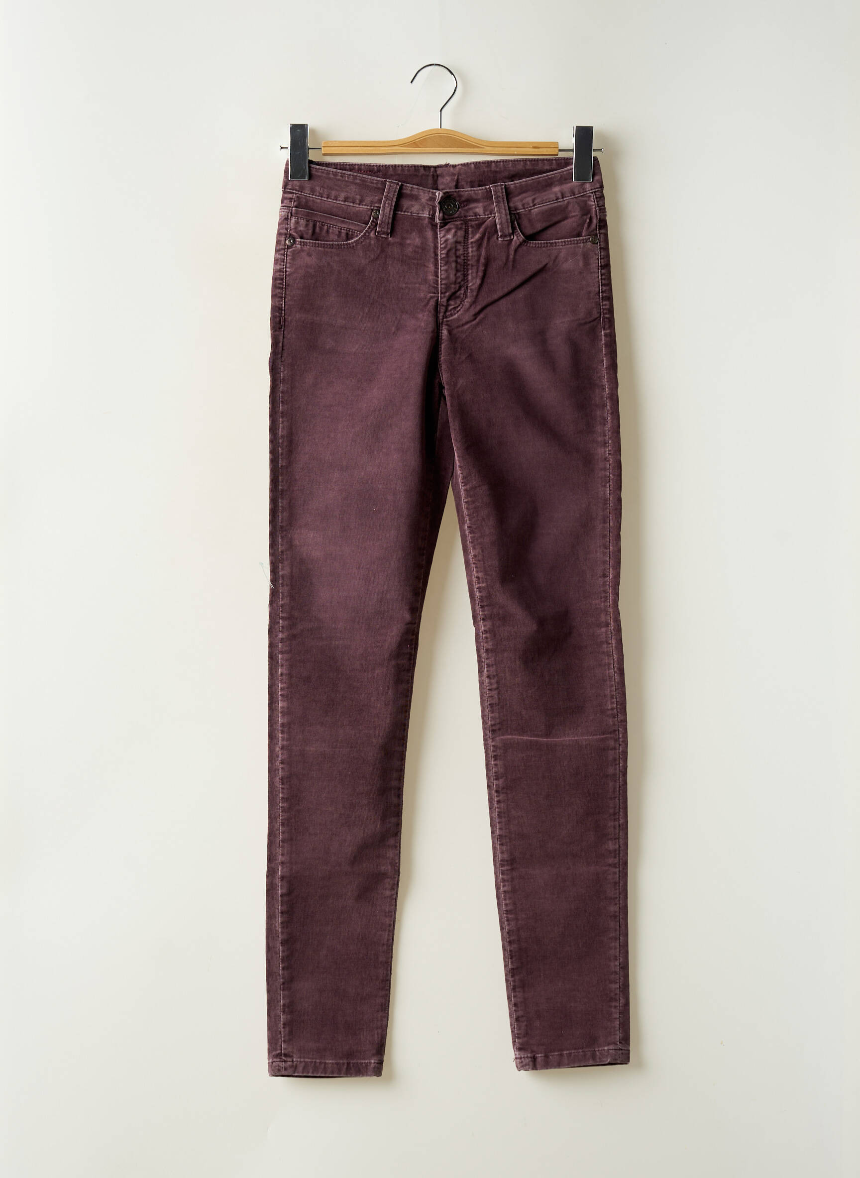 Lieknos kelnės tamprumas normala dydis violetinis DENIM STUDIO moteris