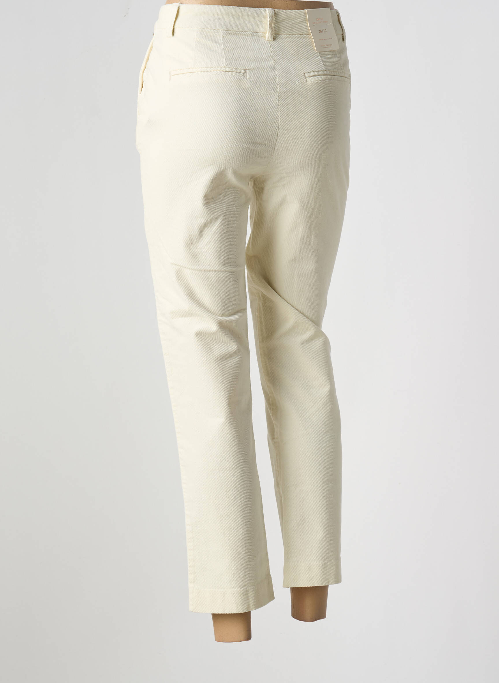 7/8 kelnės uždarymas su užtrauktuku po mygtuku uždengimu bežinis SCOTCH & SODA moteris