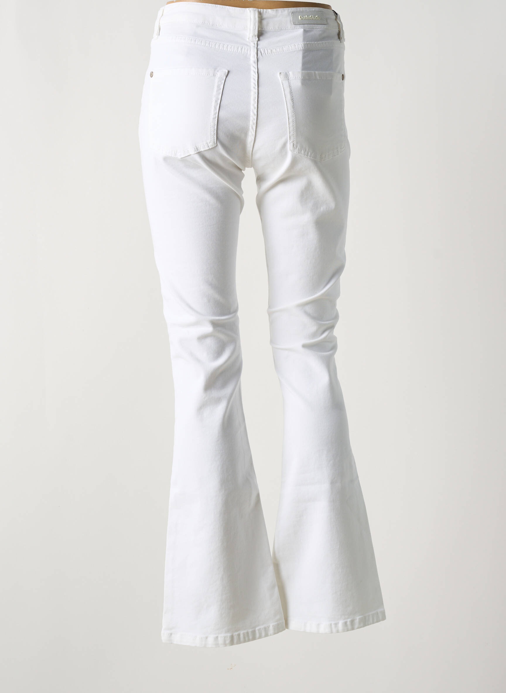 Bootcut džinsai normala dydis normala dydis baltas DENIM STUDIO moteris