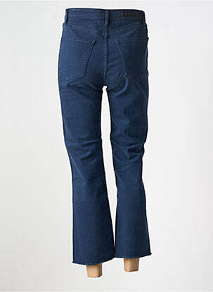 7/8 kelnės uždarymas su užtrauktuku po mygtuku uždengimu mėlyna DENIM STUDIO moteris