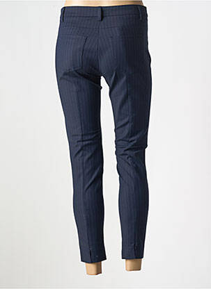 7/8 kelnės uždarymas su užtrauktuku po mygtuku uždengimu mėlyna DENIM STUDIO moteris