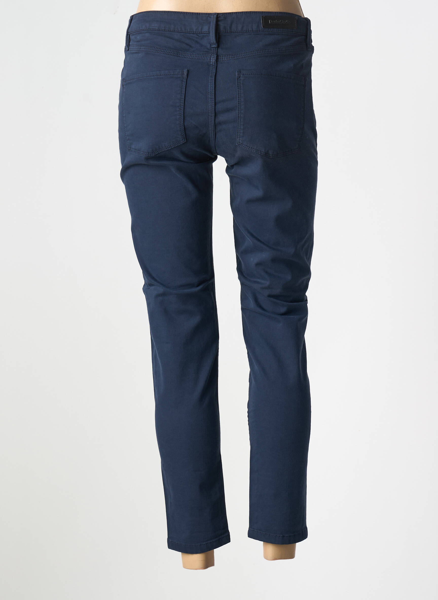 Lieknos kelnės kišenės mėlyna DENIM STUDIO moteris