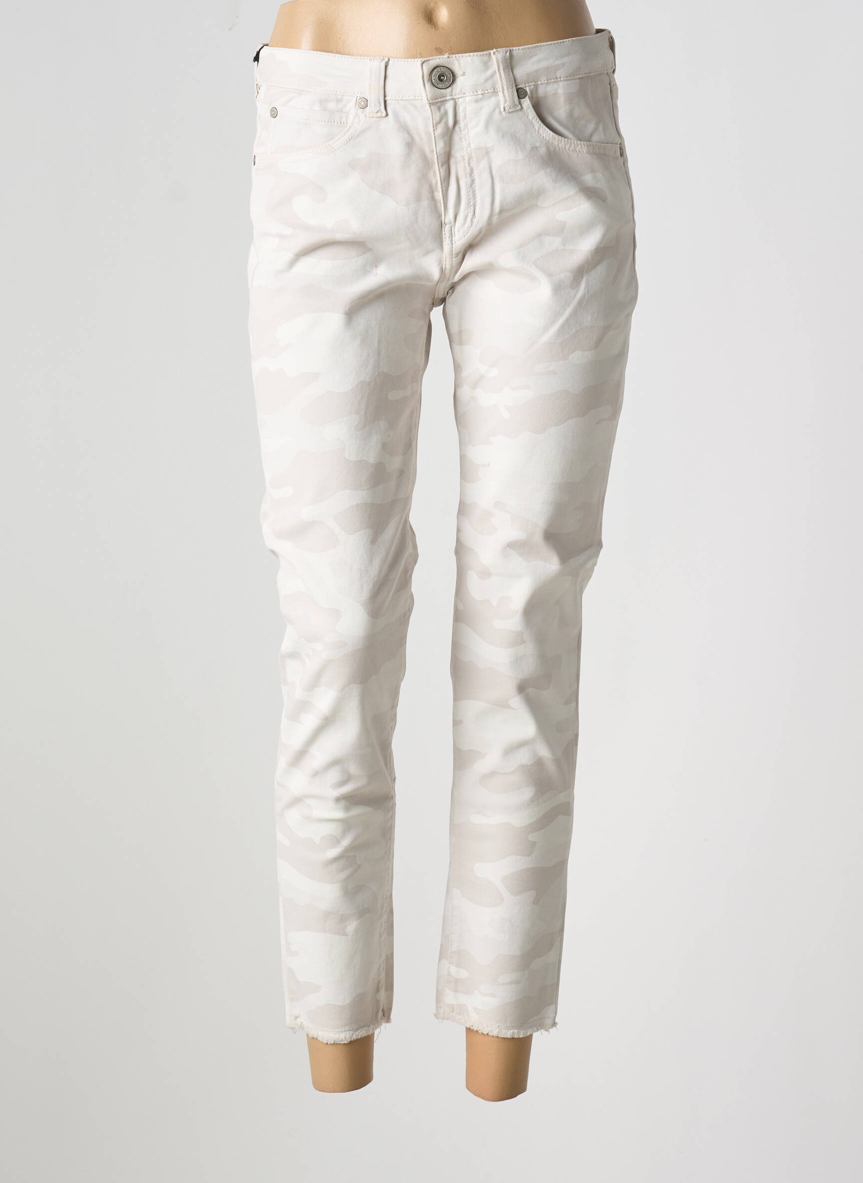 Lieknos kelnės kišenės bežinis DENIM STUDIO moteris