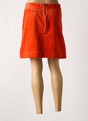 Trumpas sijonas užtrauktukas gale oranžinė FABIENNE CHAPOT moteris