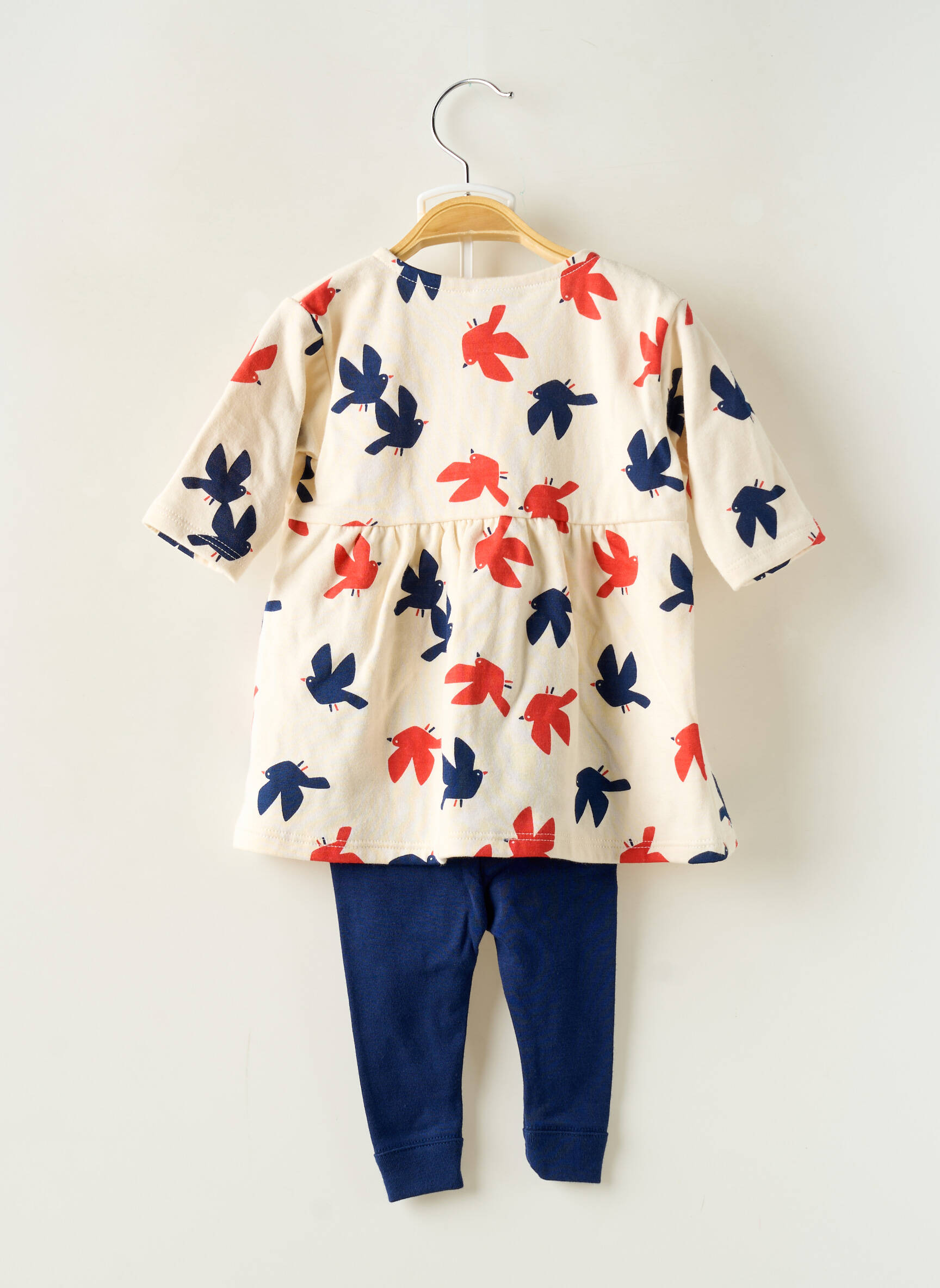 Kelnaičių rinkinys plona tinklinė medžiaga mėlyna PETIT BATEAU mergina
