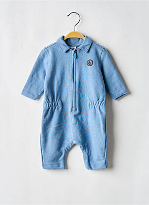 Kombinezonas centrinė iškirptė ilgos rankovės mėlyna PETIT BATEAU berniukas