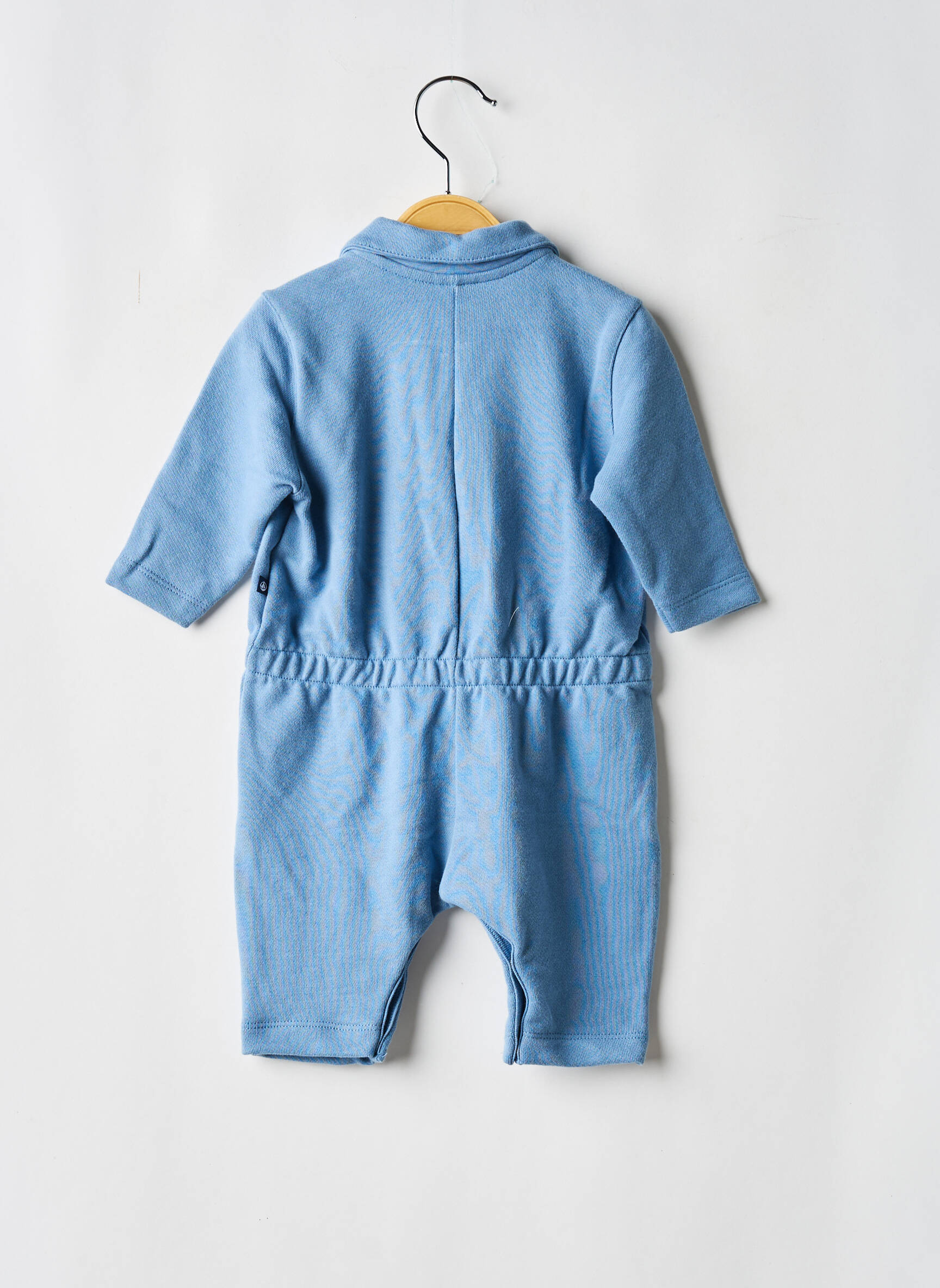 Kombinezonas centrinė iškirptė ilgos rankovės mėlyna PETIT BATEAU berniukas