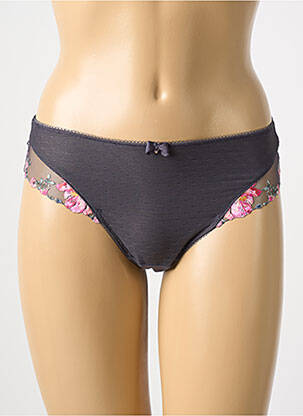 Tanga tamprumas pilka FANTASIE moteris