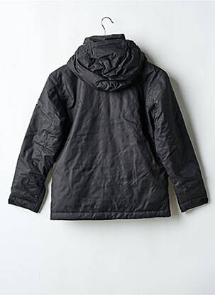 Parka kišenės su gobtuvu juodas QUIKSILVER berniukas