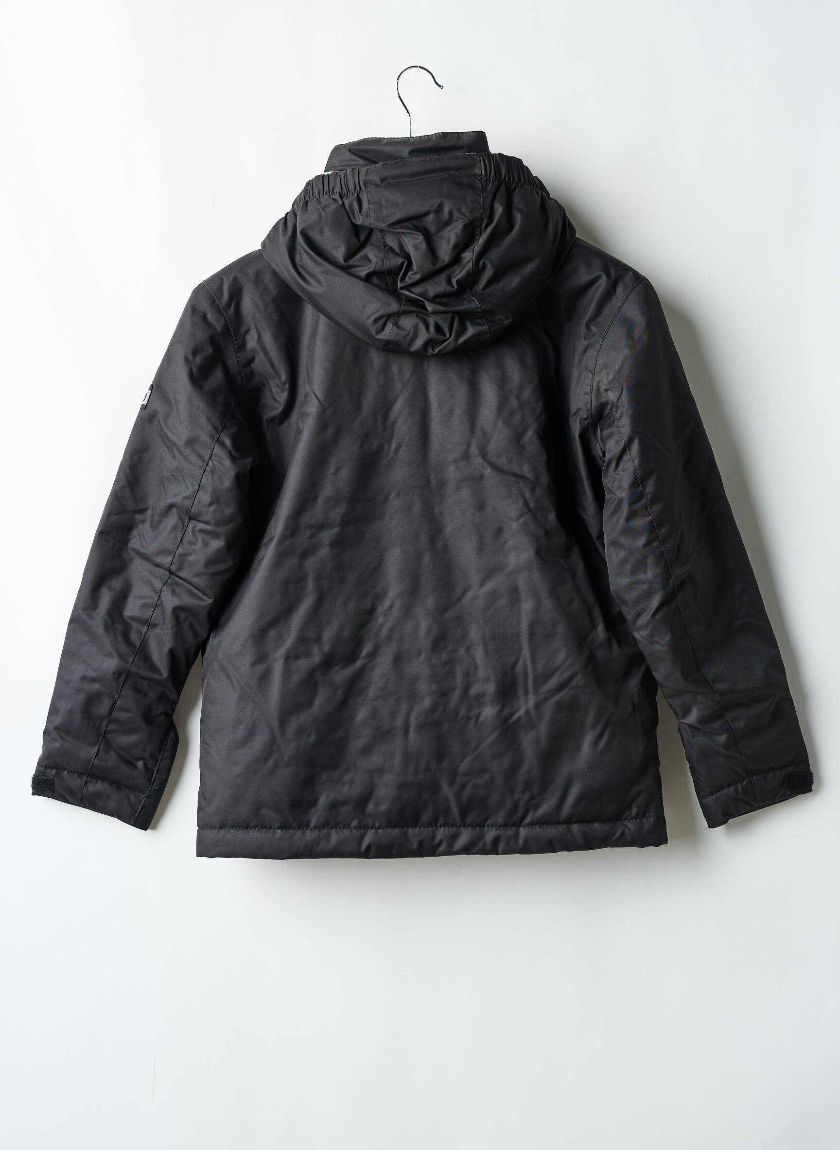 Parka kišenės su gobtuvu juodas QUIKSILVER berniukas