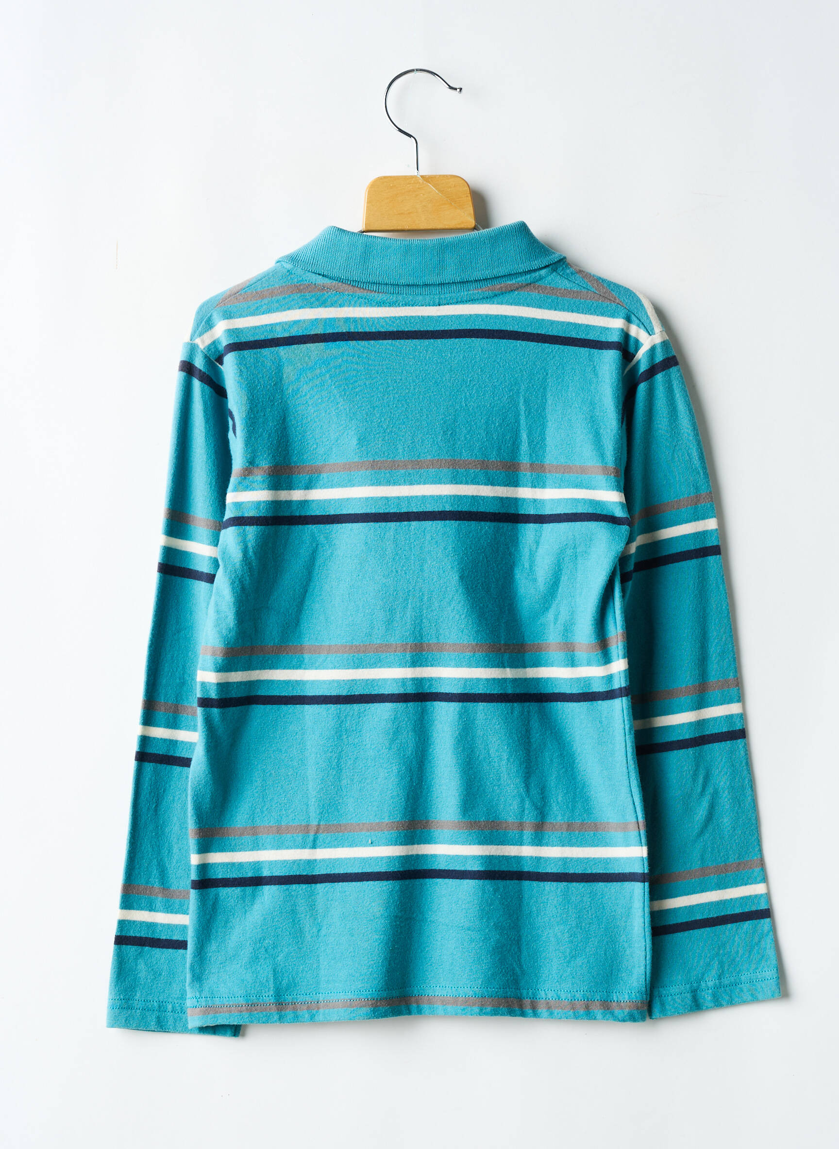 Polo ilgos rankovės ilgos rankovės mėlyna QUIKSILVER berniukas
