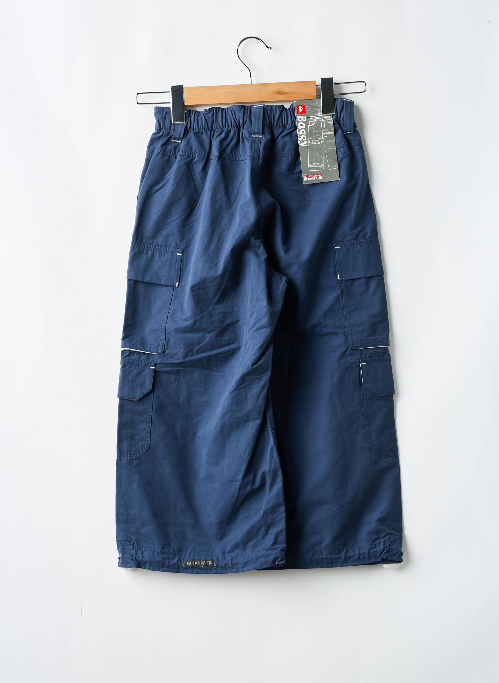 Bermudas daug kišenių elastinė dydis mėlyna QUIKSILVER berniukas