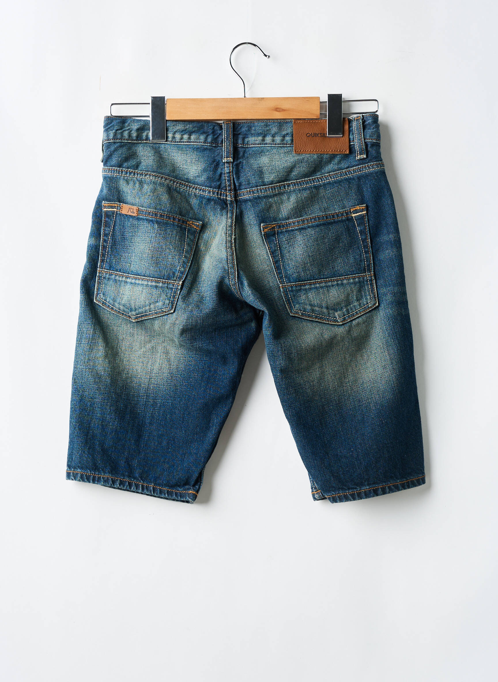 Bermudas denimo audinys normala dydis mėlyna QUIKSILVER vyras