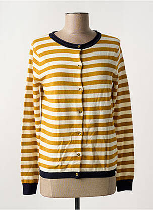 Ilgų rankovių liemenė apvalus kaklas geltona SCOTCH & SODA moteris