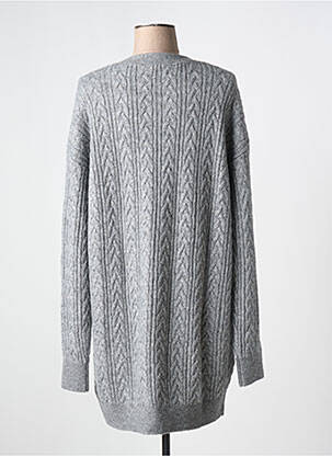 Ilgų rankovių liemenė priekinė mygtukų uždarymo sistema pilka SCOTCH & SODA moteris