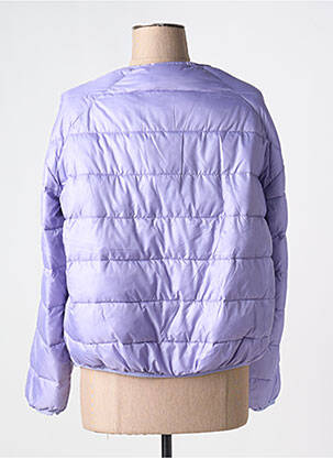 Pūkinė striukė kišenės be gobtuvų violetinis OOF WEAR moteris