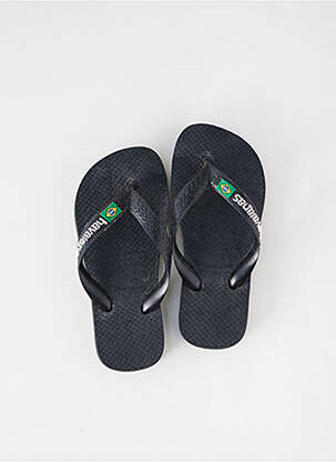Šlepetės atvira pabaiga atvira pabaiga juodas HAVAIANAS berniukas