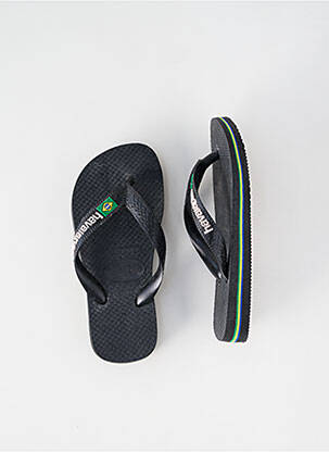Šlepetės atvira pabaiga atvira pabaiga juodas HAVAIANAS berniukas