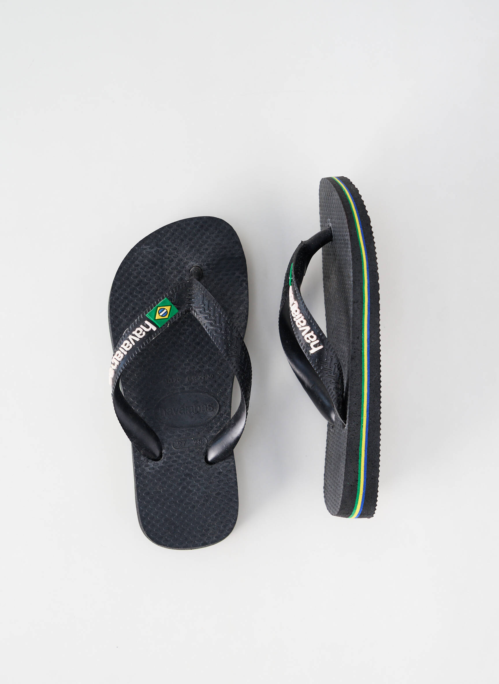 Šlepetės atvira pabaiga atvira pabaiga juodas HAVAIANAS berniukas