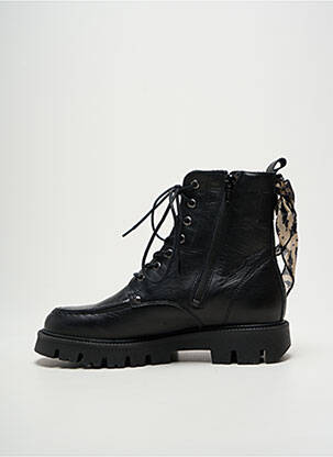 Batai/botai satino audinys kulnas nuo 4 iki 6 cm juodas GOODSTEP moteris