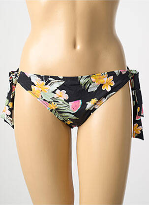 Maudymosi kelnaitės satino audinys bikini juodas BANANA MOON moteris