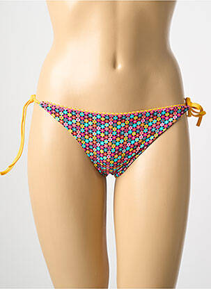 Maudymosi kelnaitės fantazijos raštas bikini geltona GRAIN DE SABLE moteris