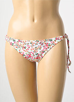 Maudymosi kelnaitės gėlių raštas bikini rožinė BANANA MOON moteris