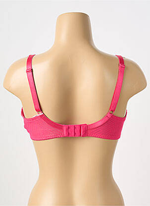Liemenėlė lengva ir skaidri pilnas palaikantis liemenėlės viršus rožinė FREYA moteris