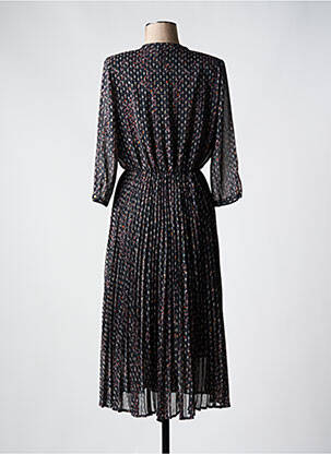 Pusilgių suknelė sklandi forma ilgos rankovės juodas SESSUN moteris
