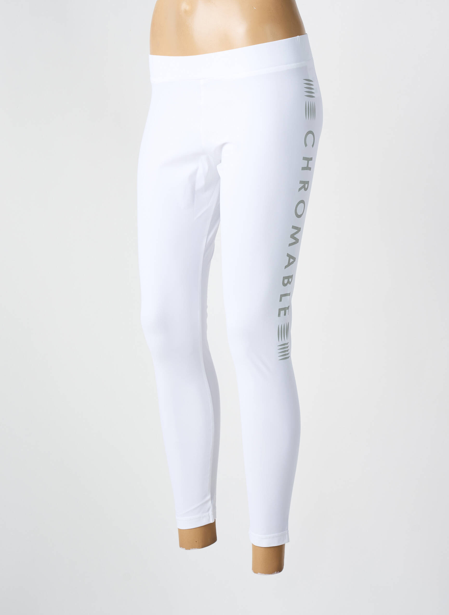 Legingas multisporto sportas baltas CHROMABLE moteris