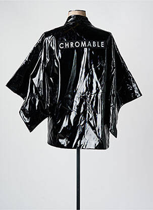 Kimono striukė col v juodas CHROMABLE moteris