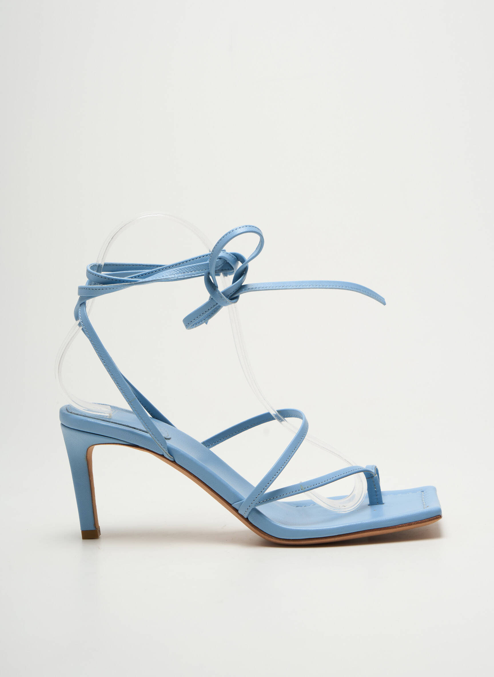 Sandalai/nu pėdos aukštas kulnas kulnas nuo 4 iki 6 cm mėlyna HUGO BOSS moteris