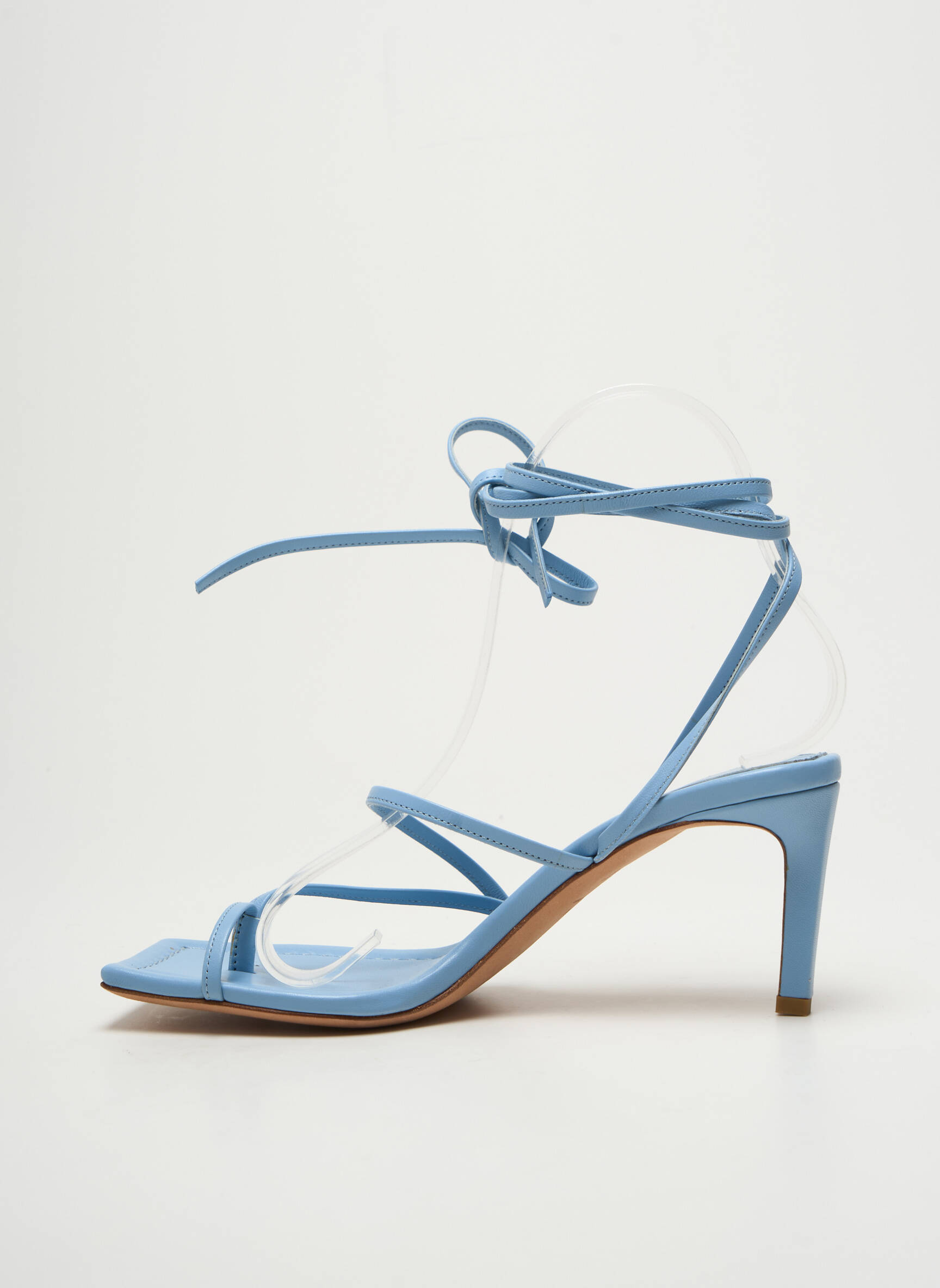 Sandalai/nu pėdos aukštas kulnas kulnas nuo 4 iki 6 cm mėlyna HUGO BOSS moteris