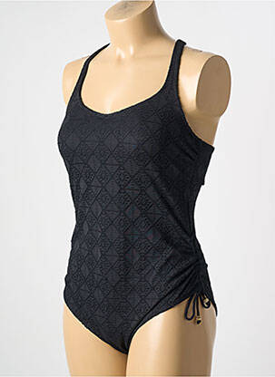 Vienos dalies maudymosi kostiumas tamprumas pilnas palaikantis liemenėlės viršus juodas FREYA moteris
