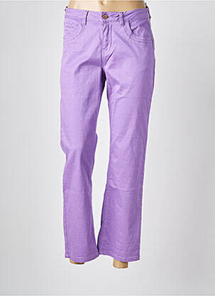 Lieknos džinsai violetinis CREAM moteris