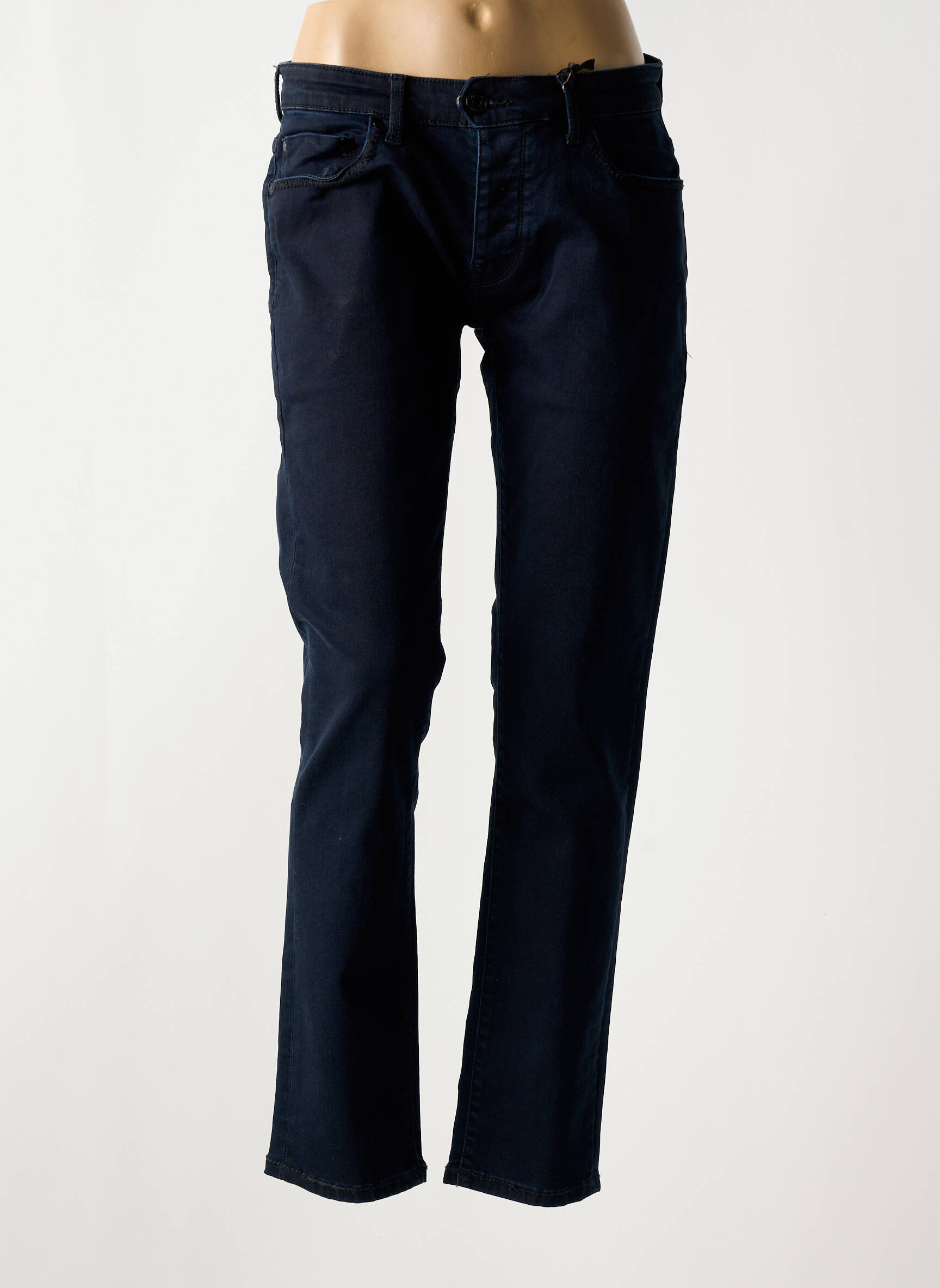 Lieknos kelnės kišenės juodas ACE DENIM moteris