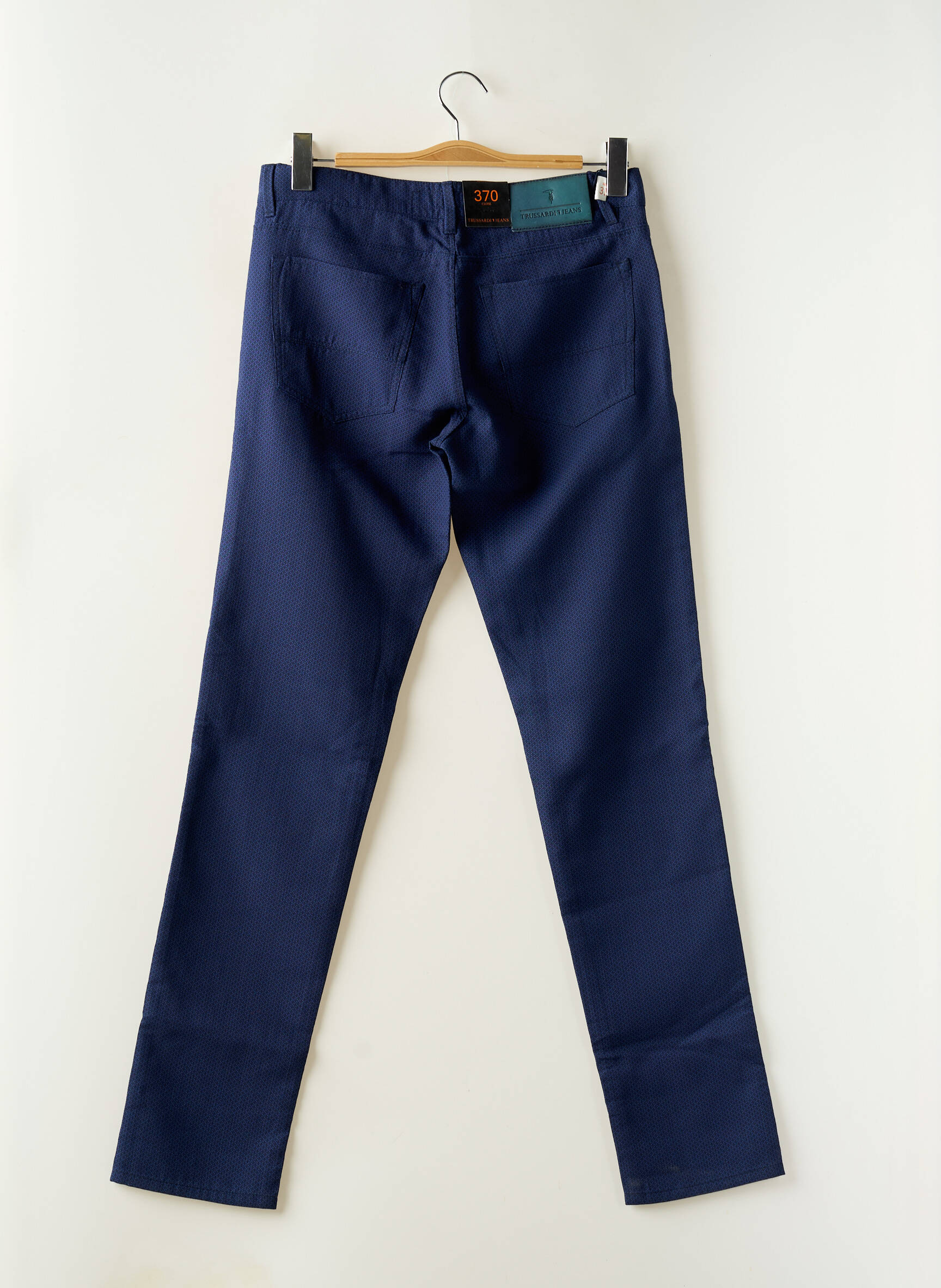 Tiesi kelnė tiesi kirpimas mėlyna TRUSSARDI JEANS vyras